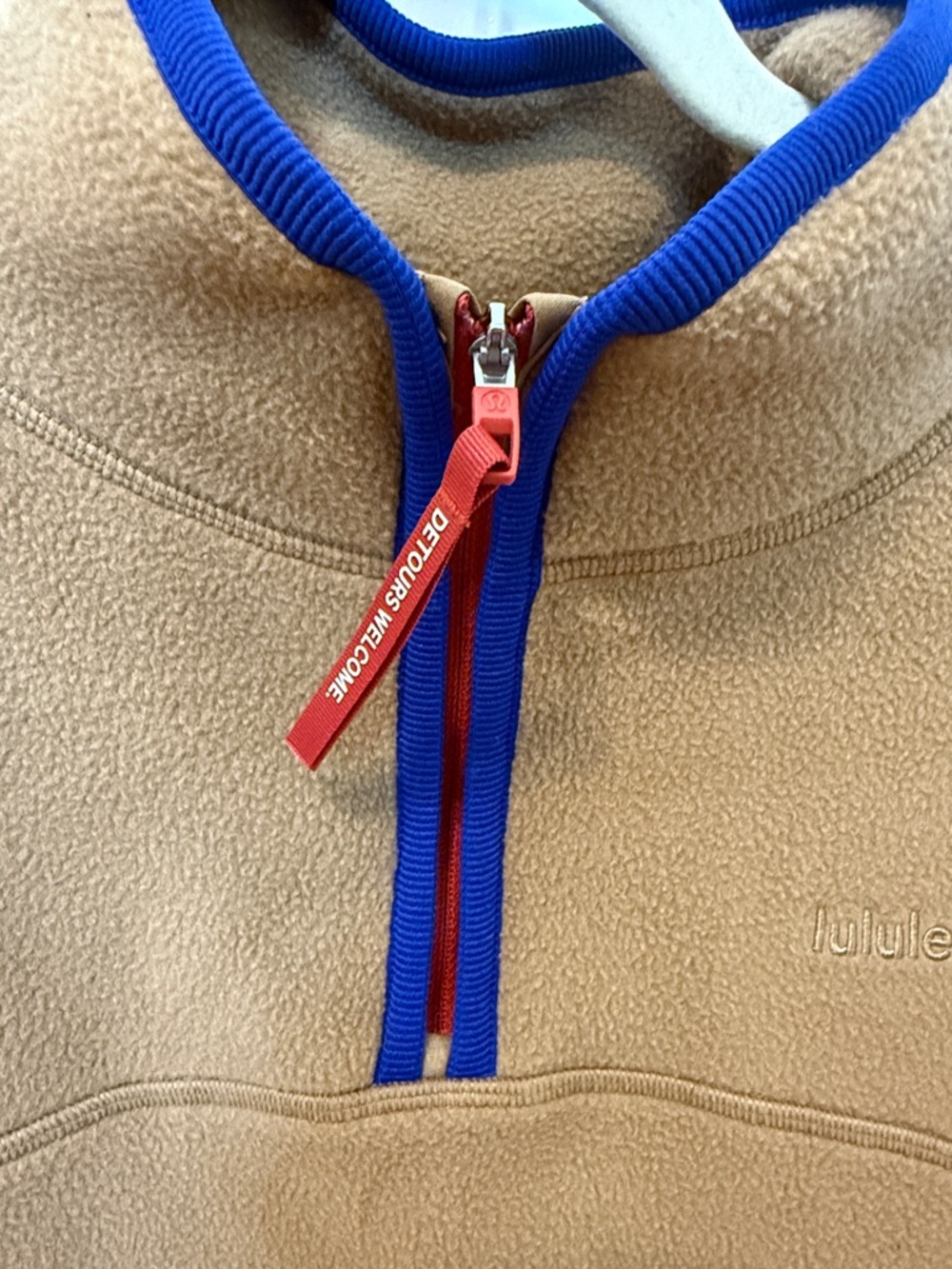 Lululemon Tumbled Fleece Half-Zip Jacket *Rare Color* - Picture 4 of 7